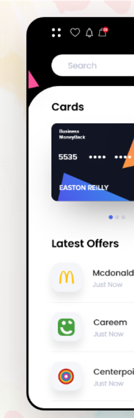 A person browsing an image-sharing platform board